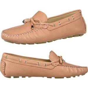 Driver Club USA Women's Genuine Leather Shoes Natucket Loafer Size 10.5 $130